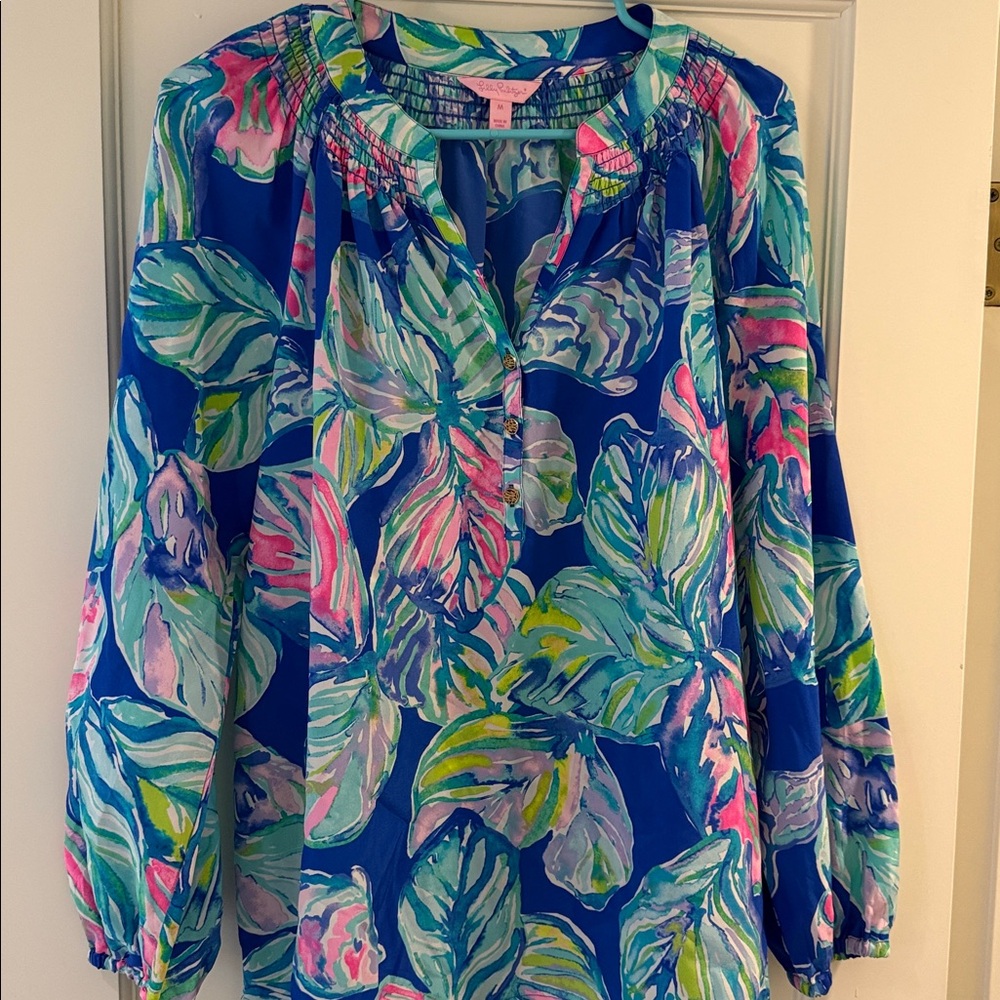 Lilly Pulitzer Silk Blouse